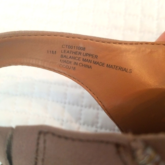 Comfortiva Wedge Sandals, Size 11m - Picture 5 of 5